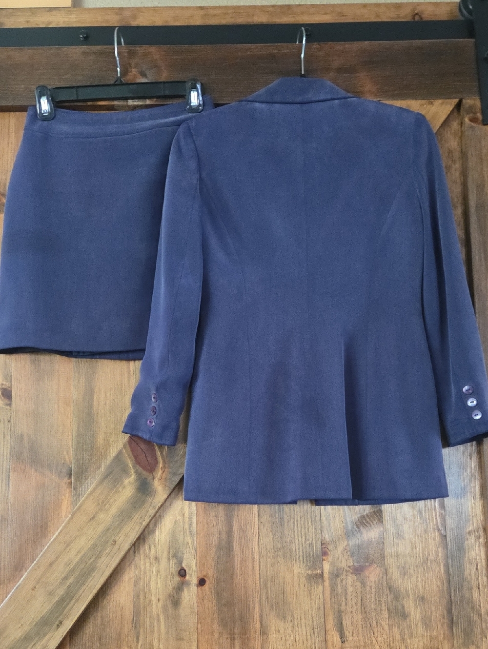 Vintage Hugo Buscati Silk Lined Suit Petite 4 - Picture 2 of 14